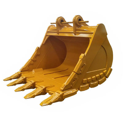 Özel 600 mm genişliğinde Backhoe Excavator Kovası Fare Kuyruk Kovası Kaplan Dişleri