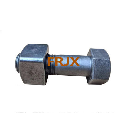 ZA Bulldozer Track Bolts Grade 12.9 HRC52-58 Soğuk şekillendirilmiş güçlü metal bolts ISO sertifikalı