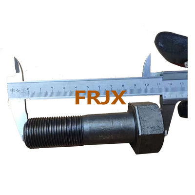 ZA Bulldozer Track Bolts Grade 12.9 HRC52-58 Soğuk şekillendirilmiş güçlü metal bolts ISO sertifikalı