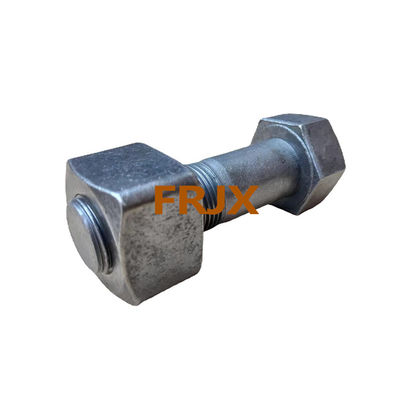 ZA Bulldozer Track Bolts Grade 12.9 HRC52-58 Soğuk şekillendirilmiş güçlü metal bolts ISO sertifikalı