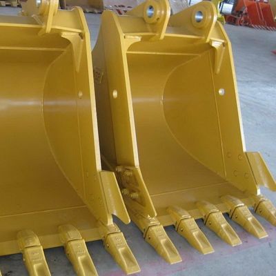 Ağır işleme çelik inşaatları için kazıcılar için sarı bıçak