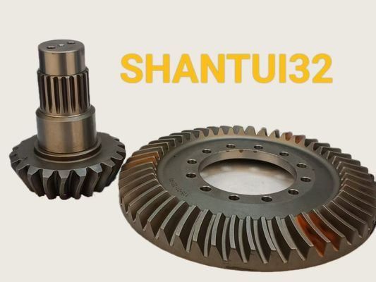 175-21-22140/ 178-15-13240 D155 buldozer Spiral Bevel dişli SD32 buldozer Crown Wheel Pinion dişli seti